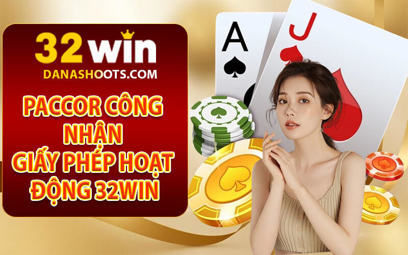 Giấy phép hoạt động 32win